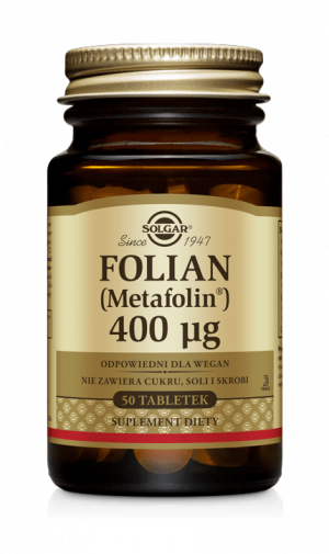 Folian (Metafolin®) 400 µg Solgar