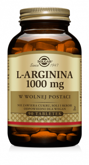 L-arginina 1000 mg Solgar