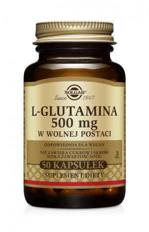 L-glutamina 500 mg Solgar