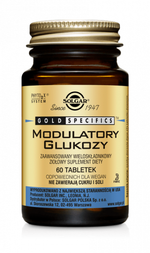 Modulatory glukozy suplement solgar