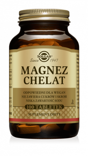 Magnez chelat suplement Solgar
