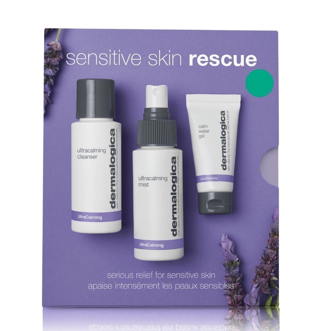 Sensitive Skin Rescue zestaw prawdziwa ulga dla skóry wrażliwej Deralogica