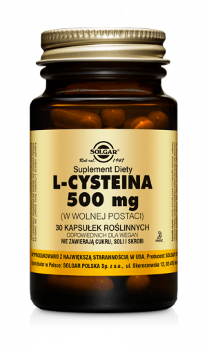 L-cysteina 500 mg Solgar